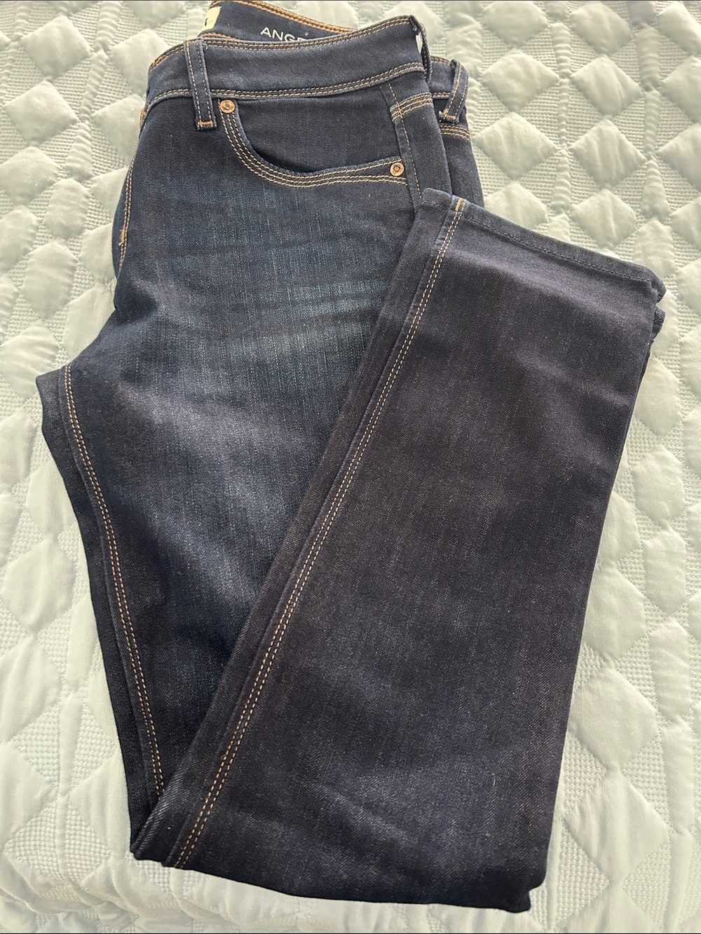 DL1961 Women’s Skinny Jeans in Dark Indigo Blue